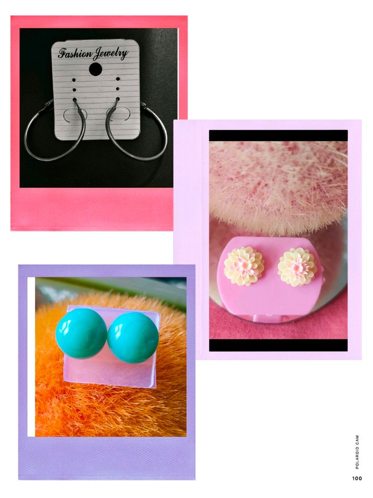 Earring Bundle: Hoops, Studs, and More!