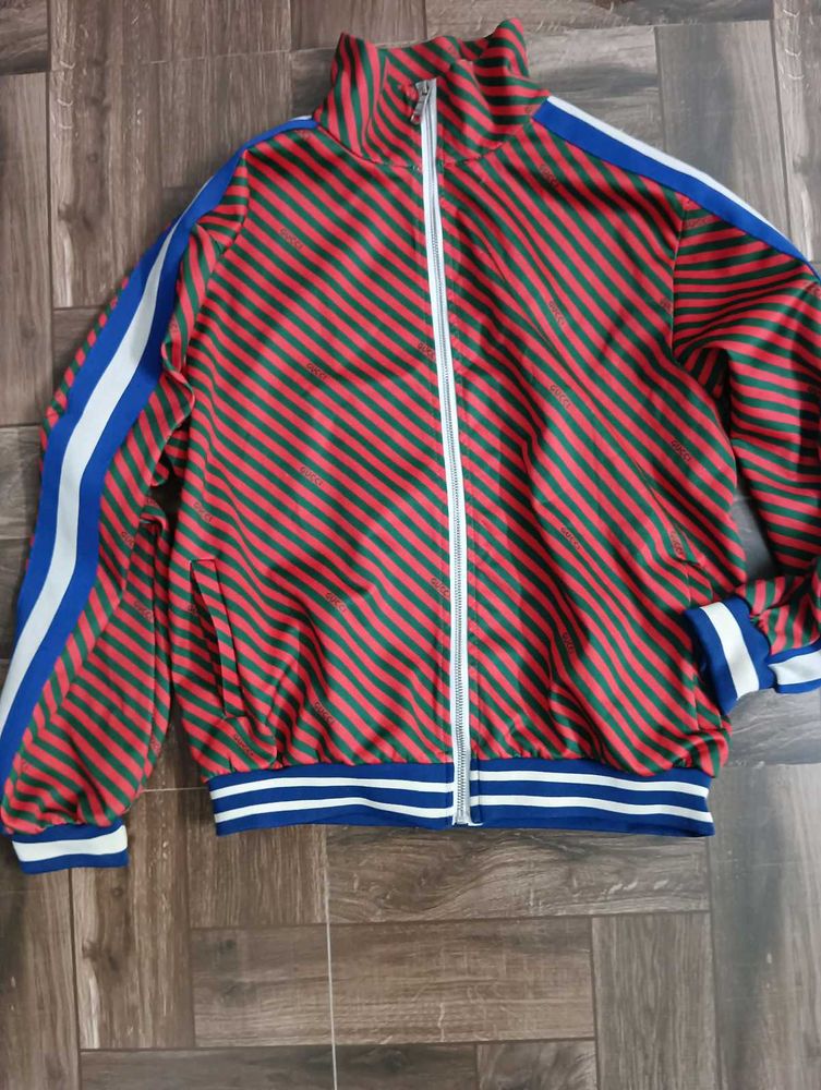 Striped Track Jacket