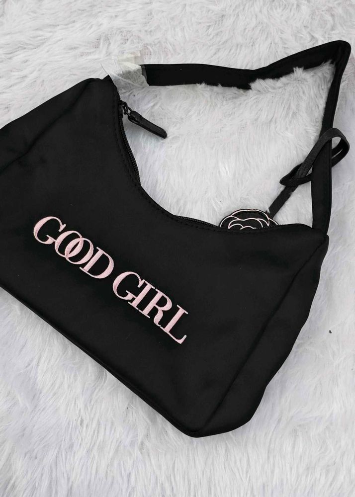 GOOD GIRL Black Shoulder Bag