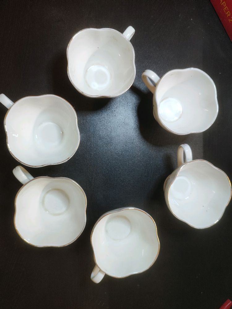 Set Of 6 Tea Cups