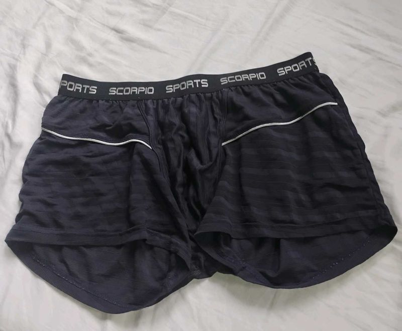 Black Mesh Trunks
