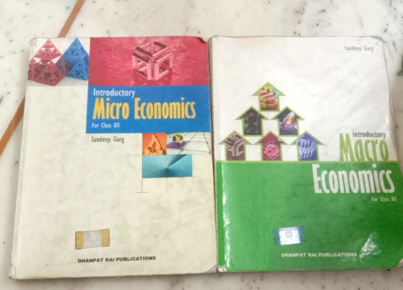 Clss 12th micro And Macro Economics Books And ULIKE Sample Paper Book(Set of 3 Books)