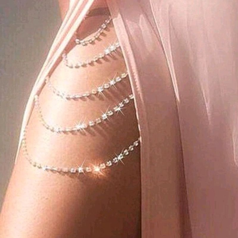 Thigh Chain- Leg Jewelry.