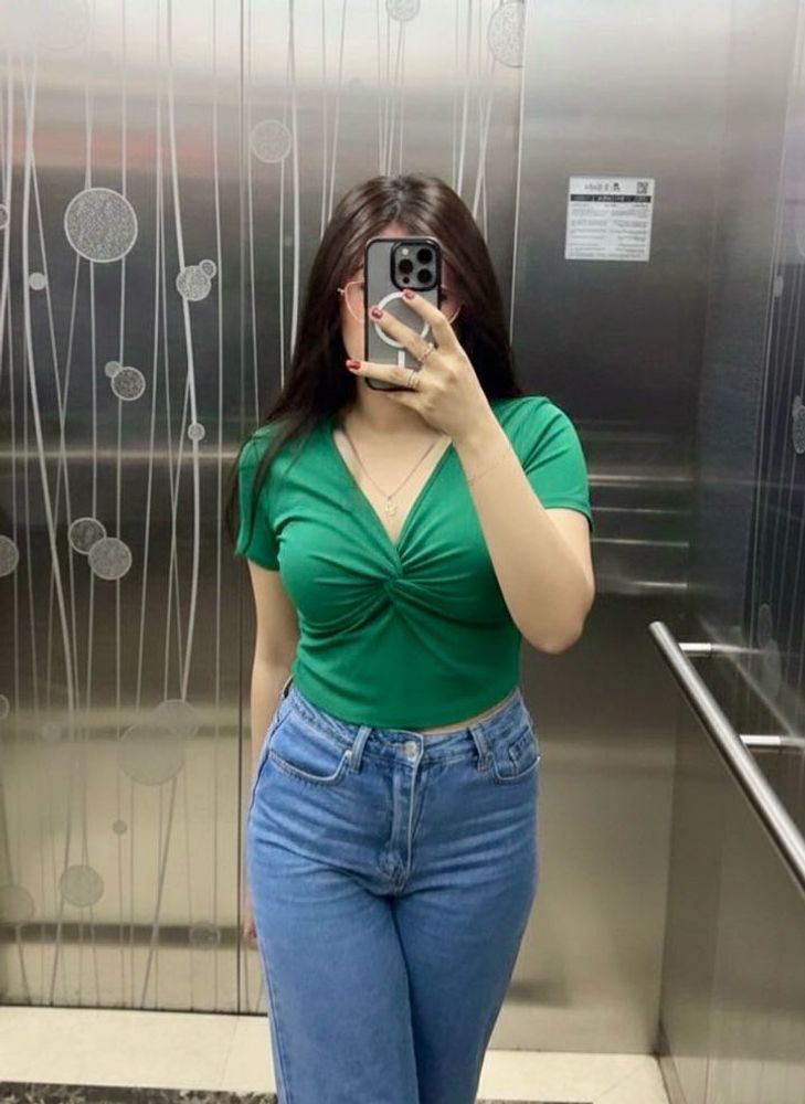 ZARA Green Knotted Top