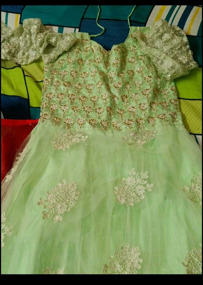 Gown With Dupatta