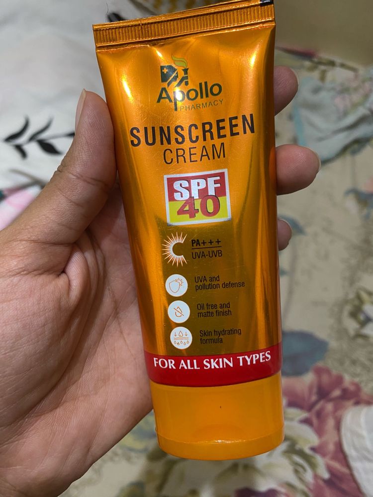 Apollo Sunscreen Cream SPF 40