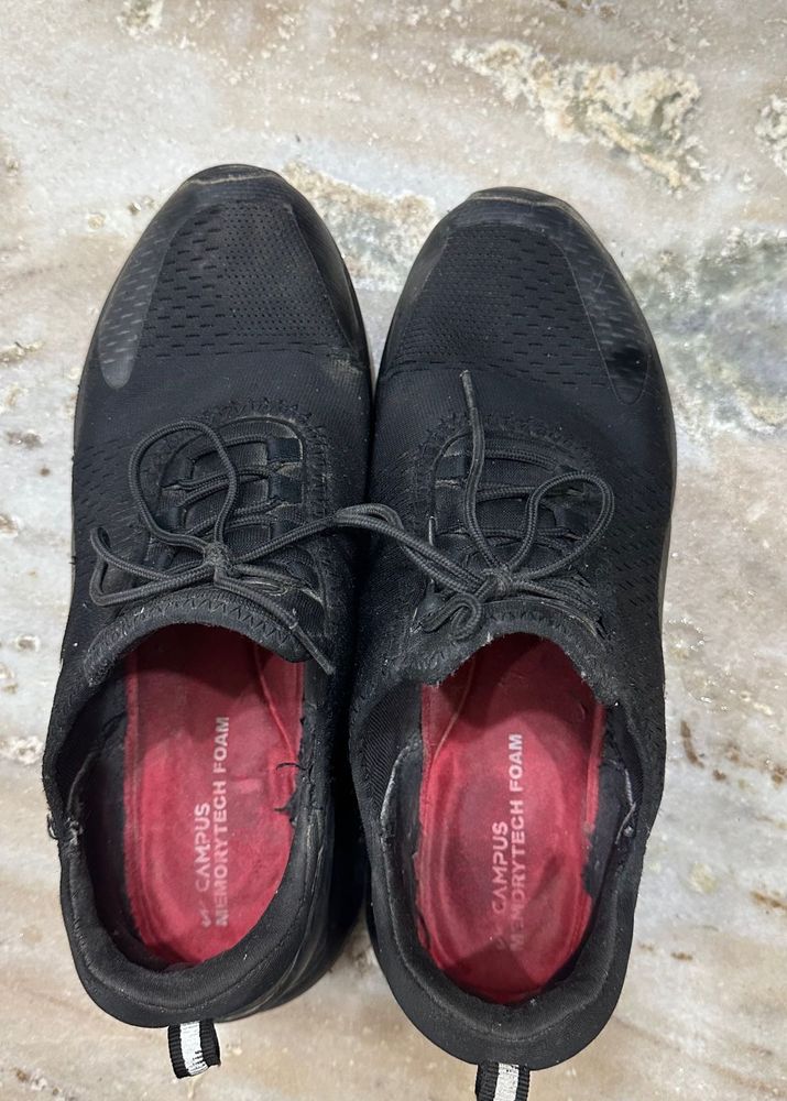 Campus Black Sneakers