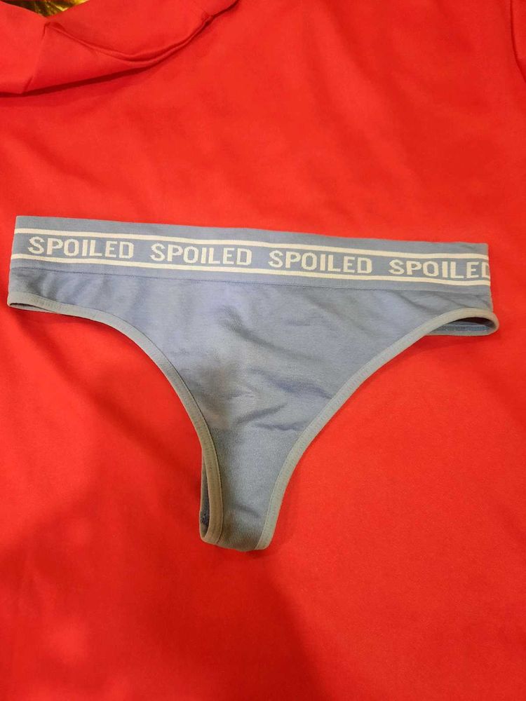 Spoiled Thong - Light Blue