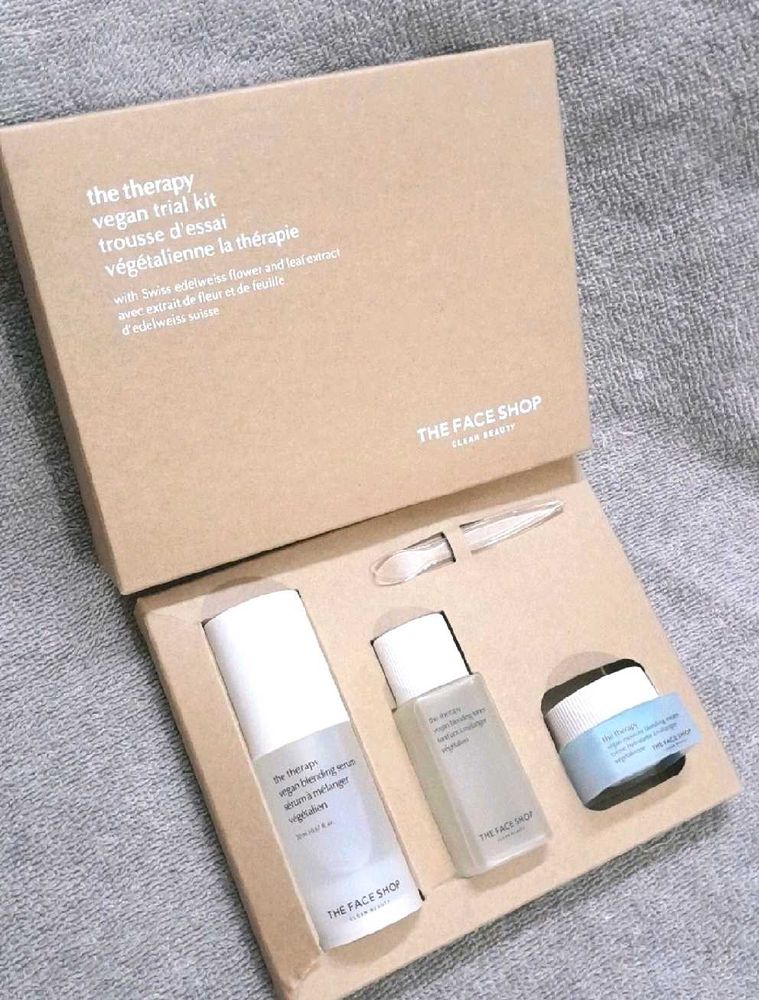 TheFaceShop The Therapy Vegan Trial Kit (New)