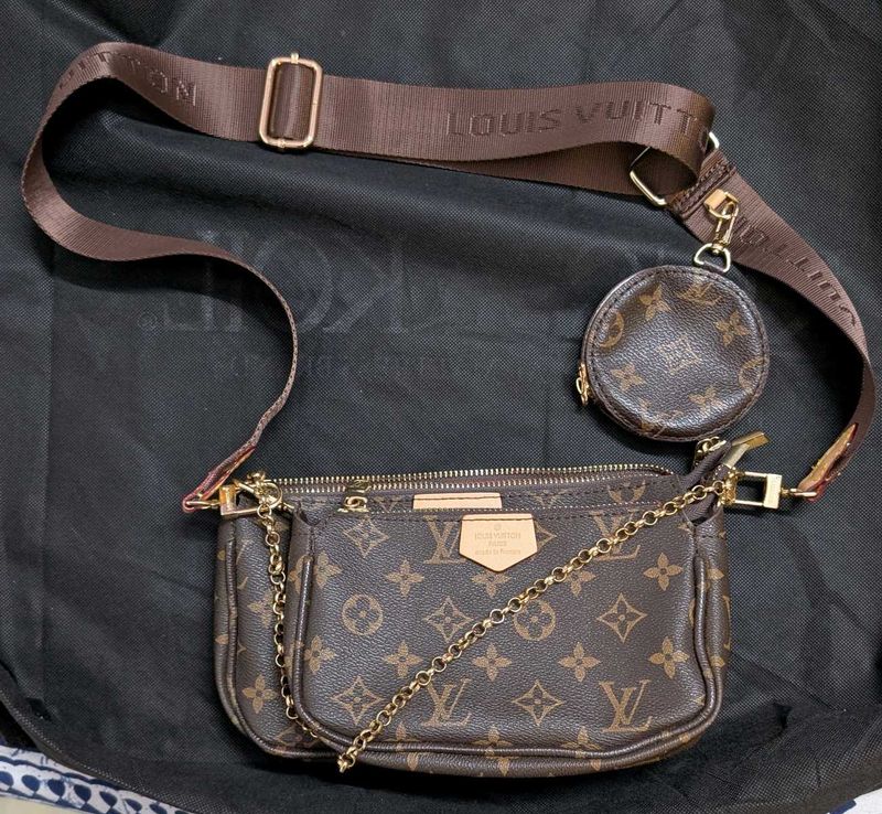 First Copy- Louis Vuitton Sling Cum Shoulder Bag