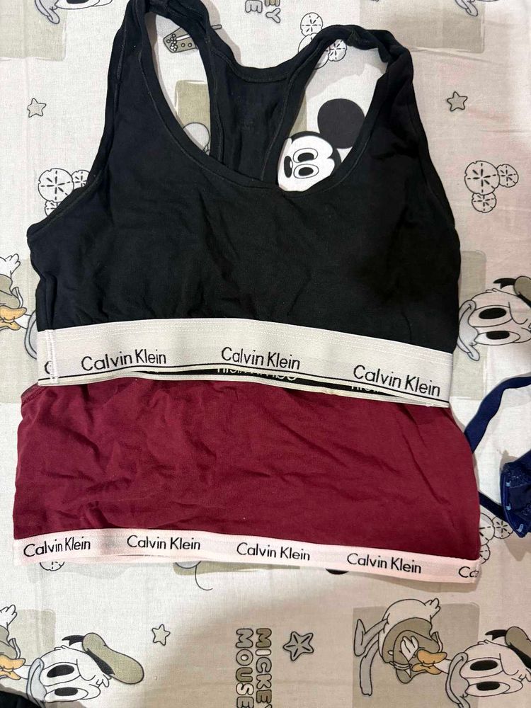 Calvin Klien Sports Bra Set Of 2