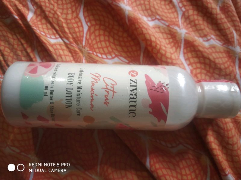 Zivame Citrus maxima Body Lotion |. Intensive Moisture Care ||.  Enriched With Cocoa Butter &amp; Shea Butter |. 100ml