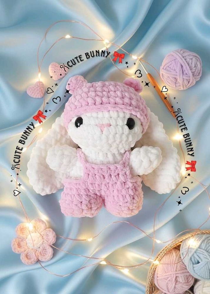 Adorable Crochet Bunny Plush
