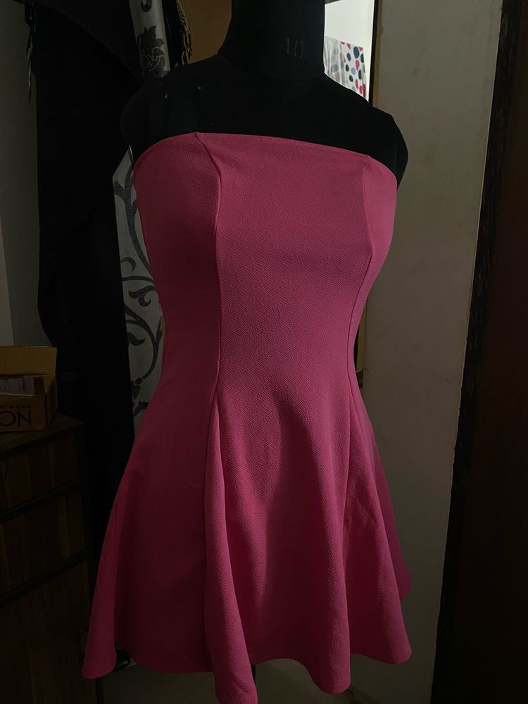 Pink Tube Dress