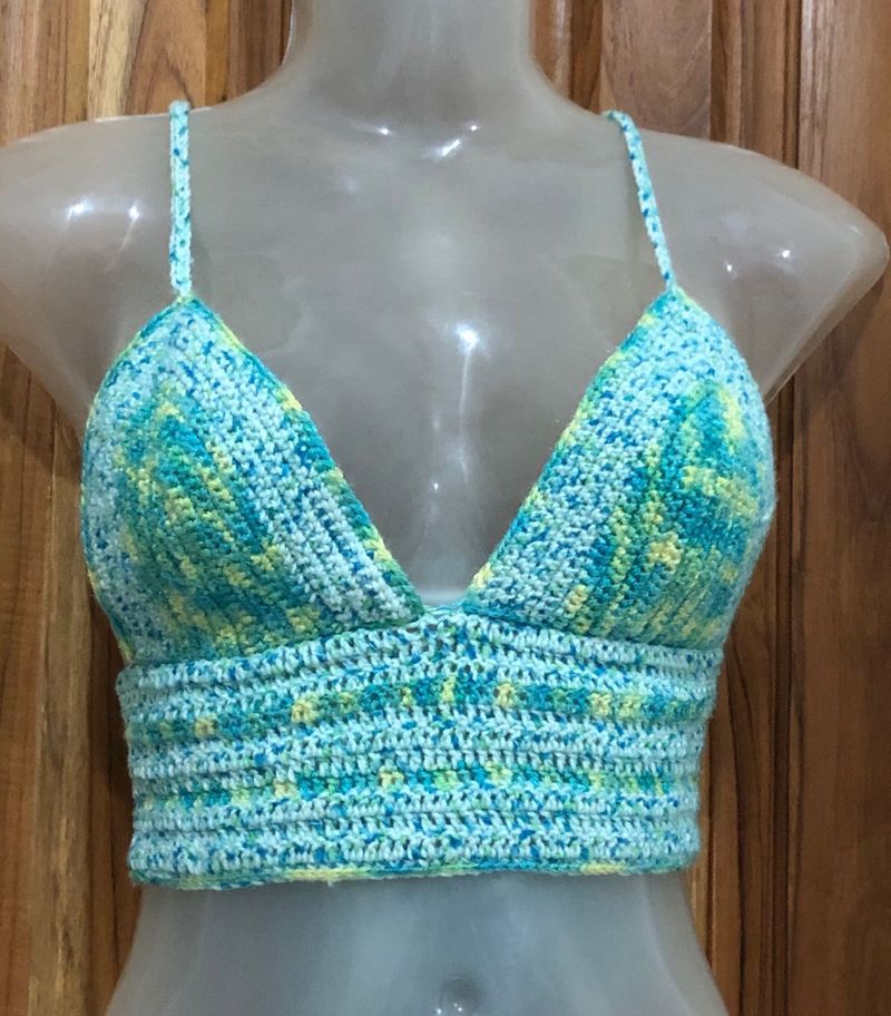 Crochet Boho Beach Bralette