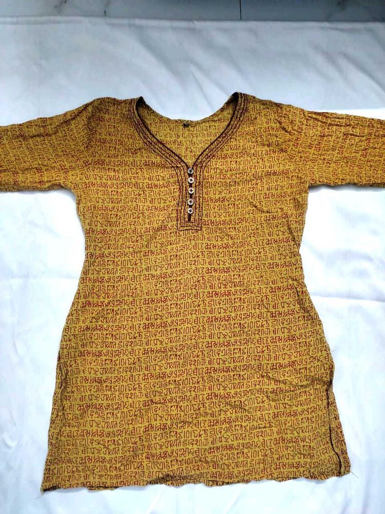 Ethnic Printed Kurta