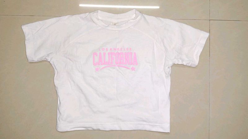 COMBO OFFER Ribbed Drawstring Tank Top &amp; a baby te