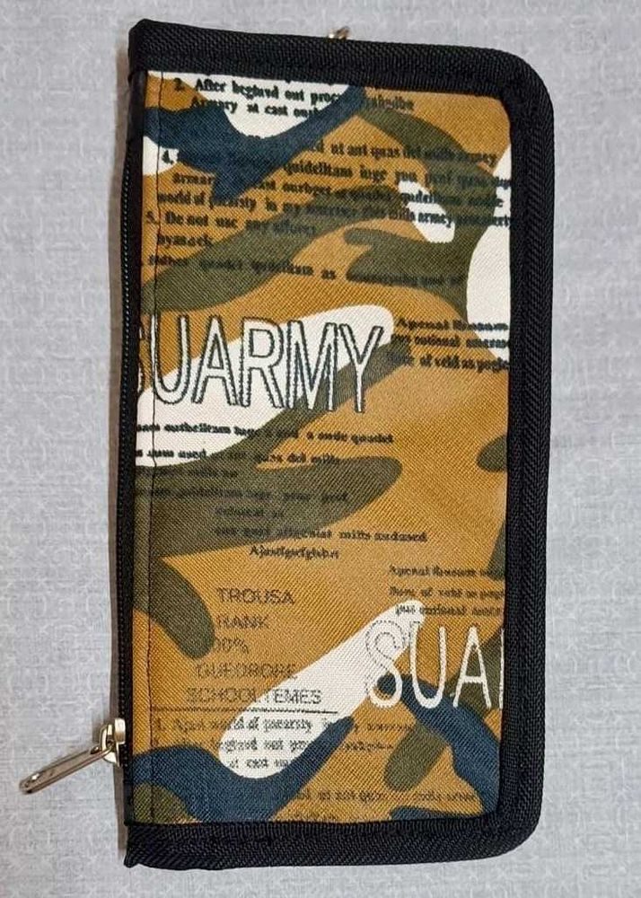 Camo Print Wallet