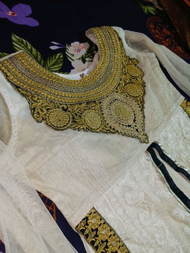 White Party Wear Suit