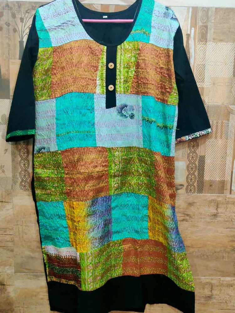 Full KANTHA kurti XXL/XXXL