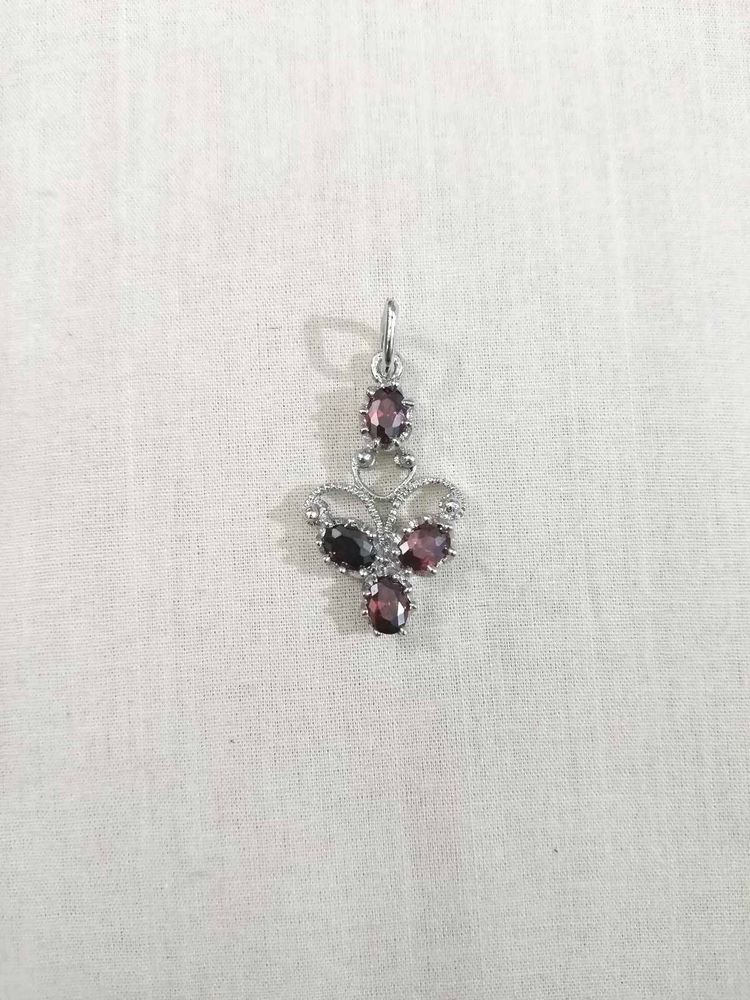 Beautiful Vintage Silver Pendant For Women