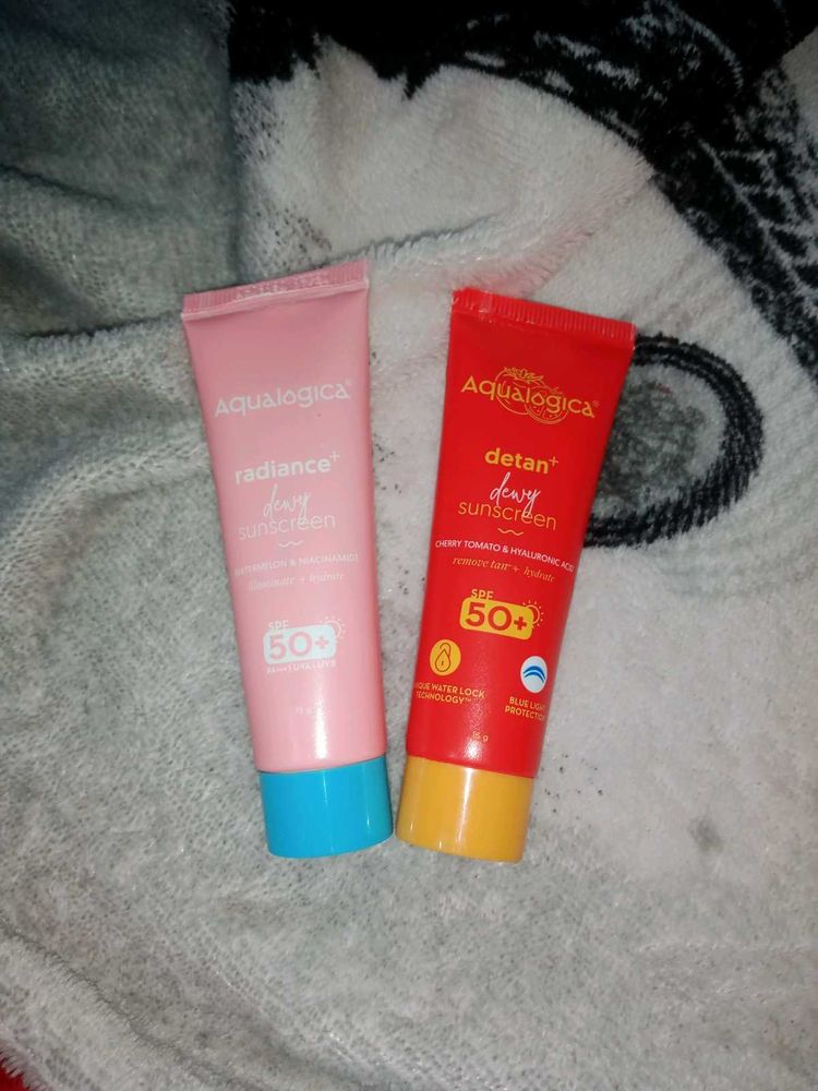 BUY 1 GET one aqualogica sunscreen