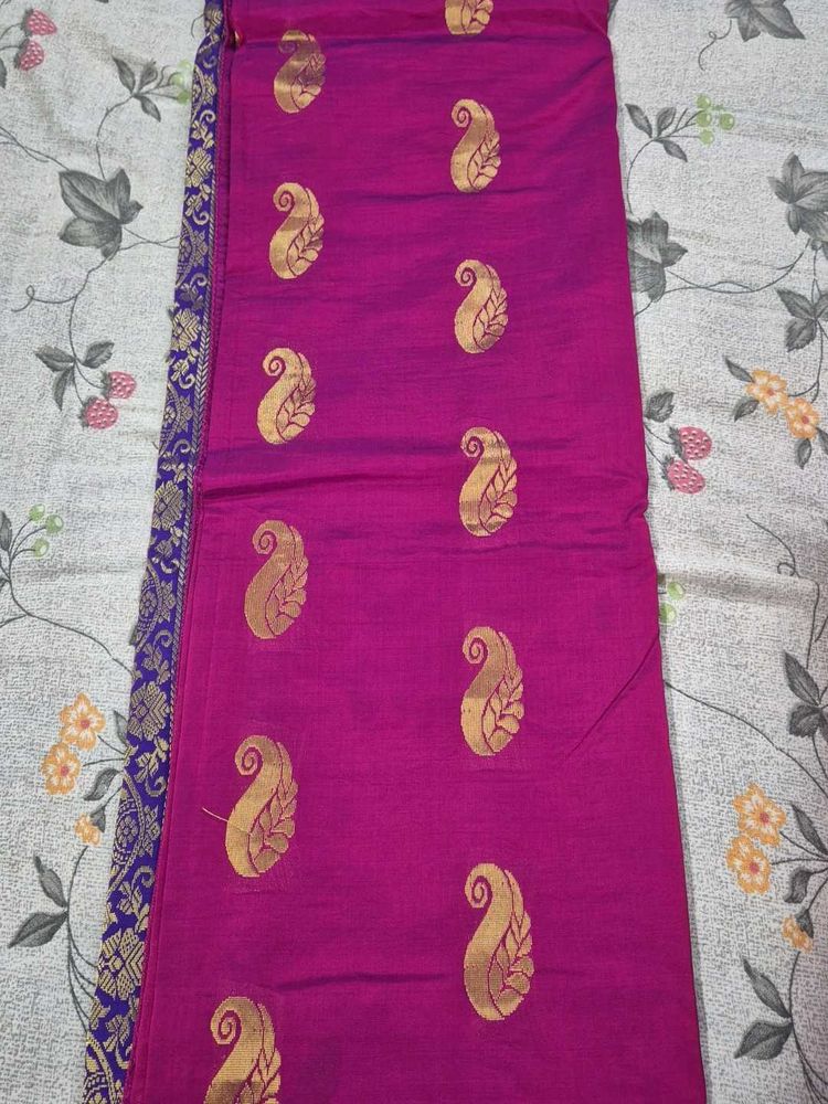 Magenta Dress Material