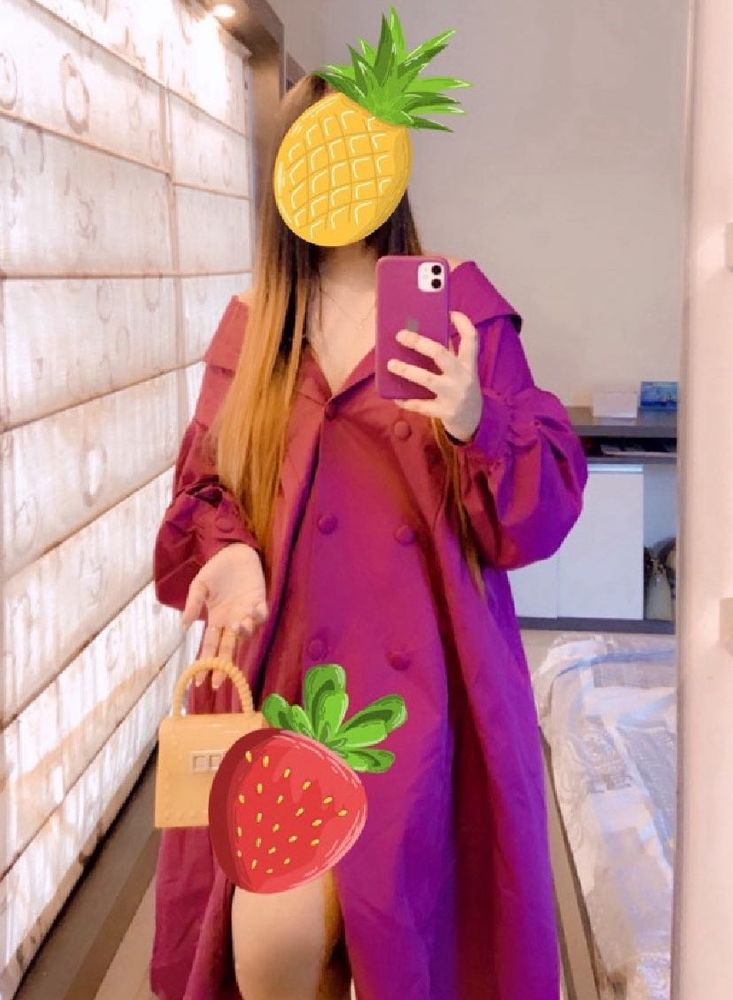 The Purple Coat Dress!