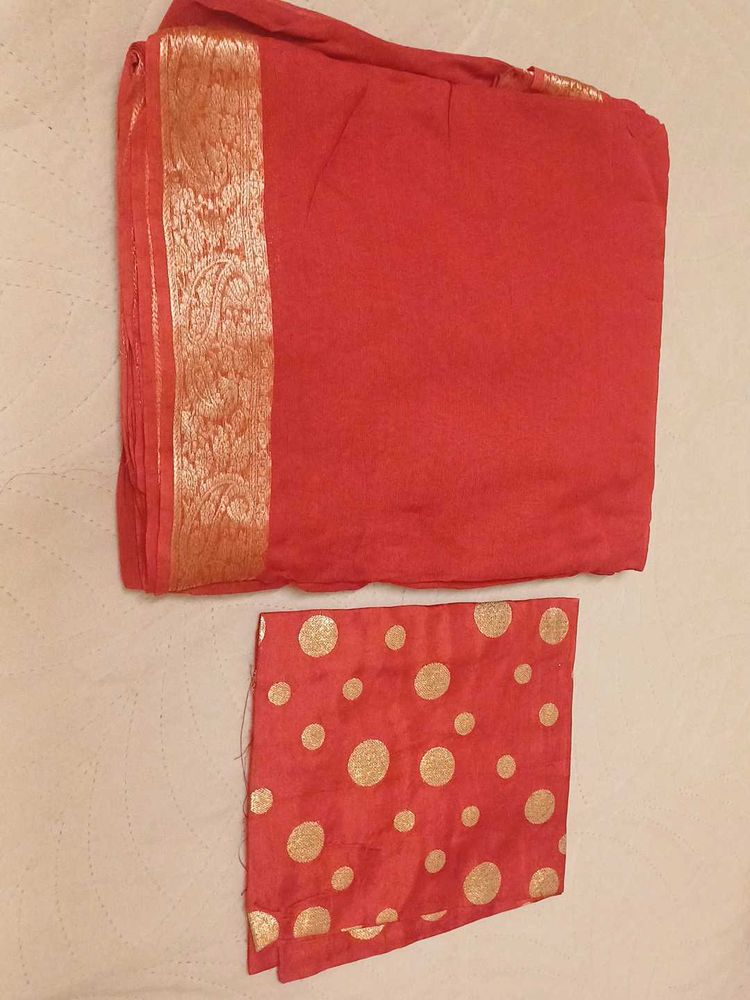red saree
