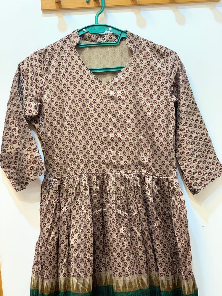 Ethnic Flare Dress
