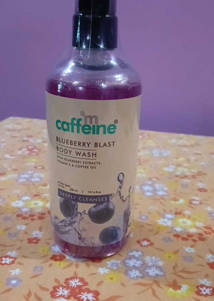 mCaffeine Blueberry Blast Body Wash