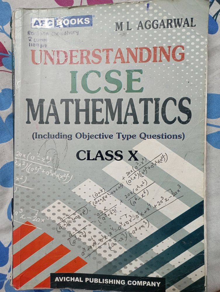 UNDERSTANDING ICSE MATHEMATICS CLASS 10