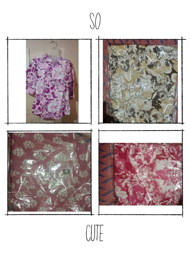 Fancy Short Top Printed