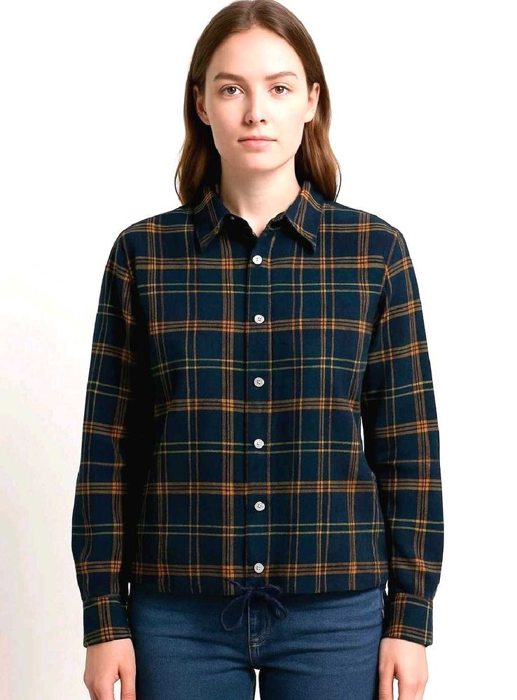 Stylish Plaid Shirt | Bust 40