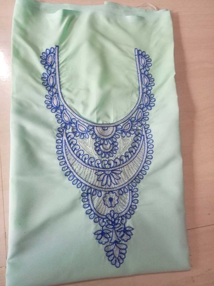 Embroidered Ethnic Dress Material