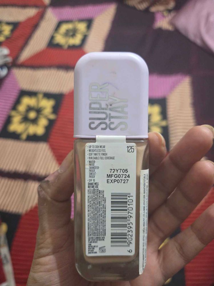 Maybelline Lumi Matte Foundation Shade 125