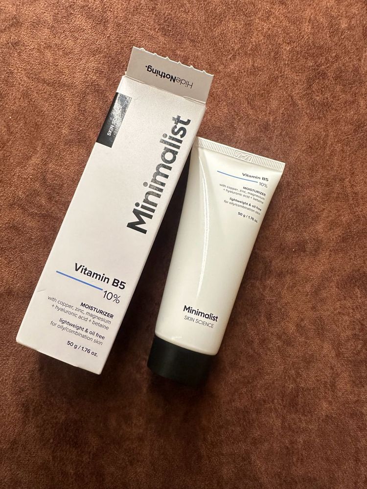 Minimalist Vitamin B5 Moisturizer