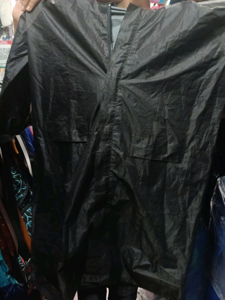 Rain Coat Black Colour