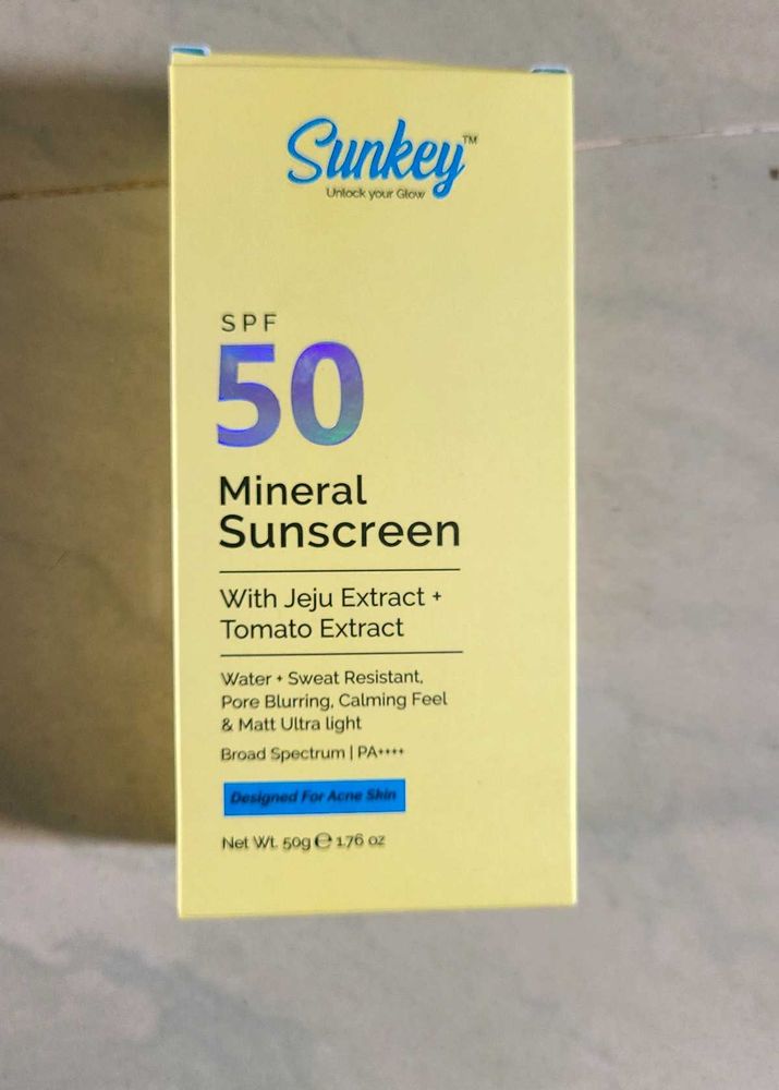 Sunkey SPF 50 Mineral Sunscreen