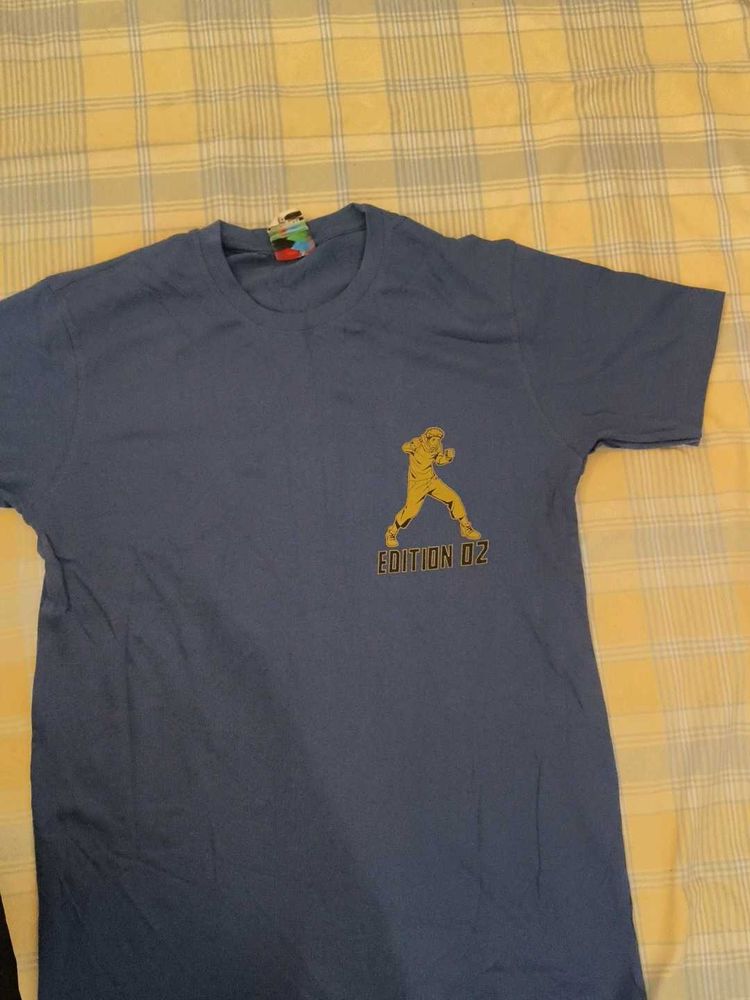 Blue Graphic T-Shirt