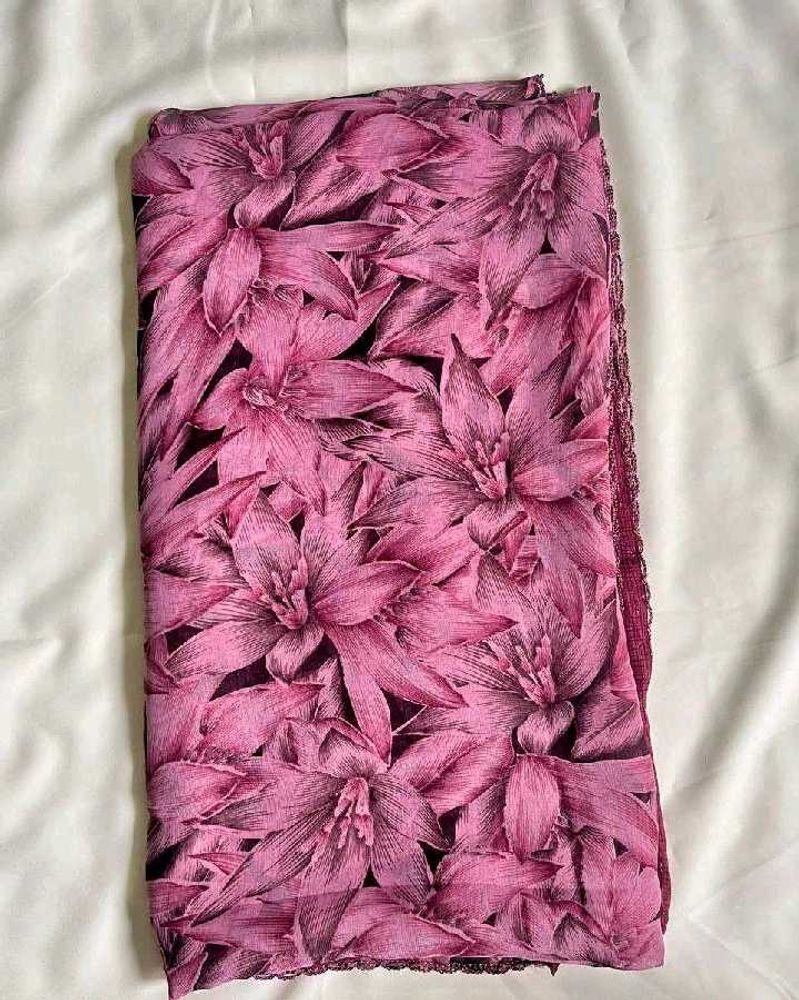 Floral Print Saree