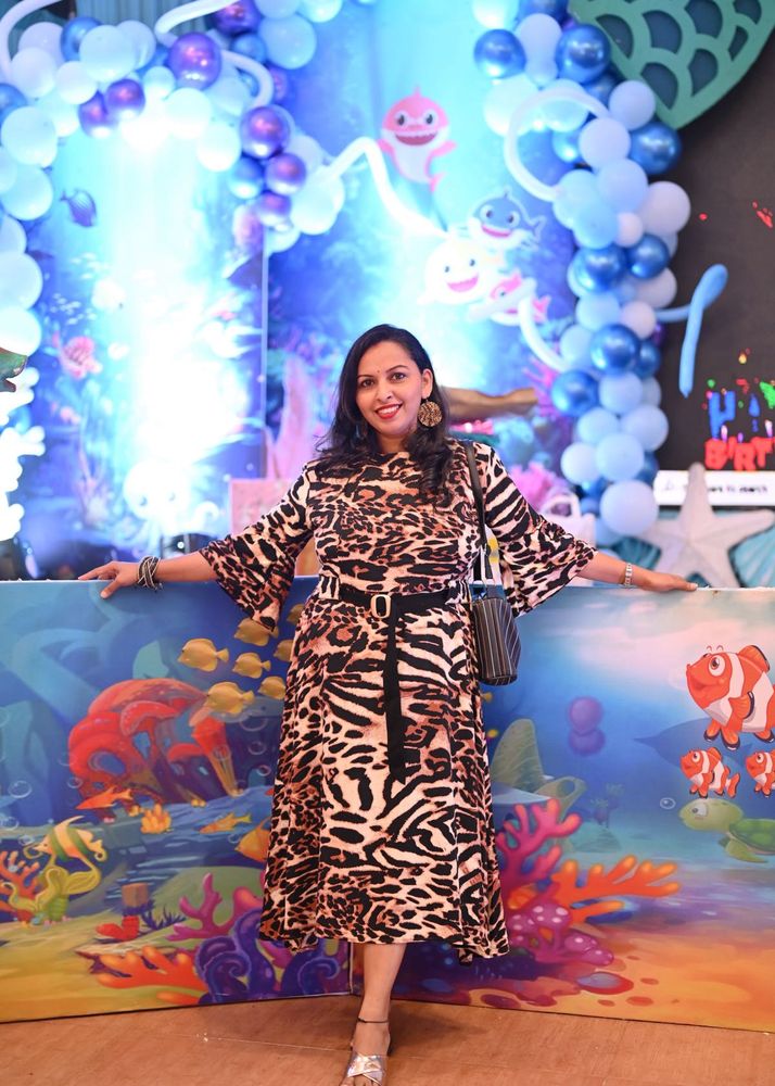 Animal Printed Dress 🐅