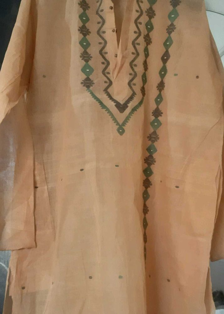 MEN&#39;S KOLKATA COTTON KURTA