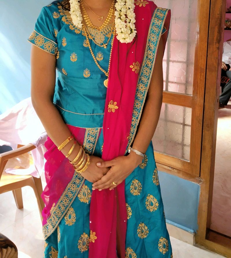 Heavy Stone Work Lehenga