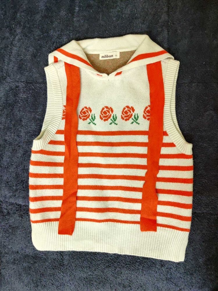 Cute Striped Sailor Vest