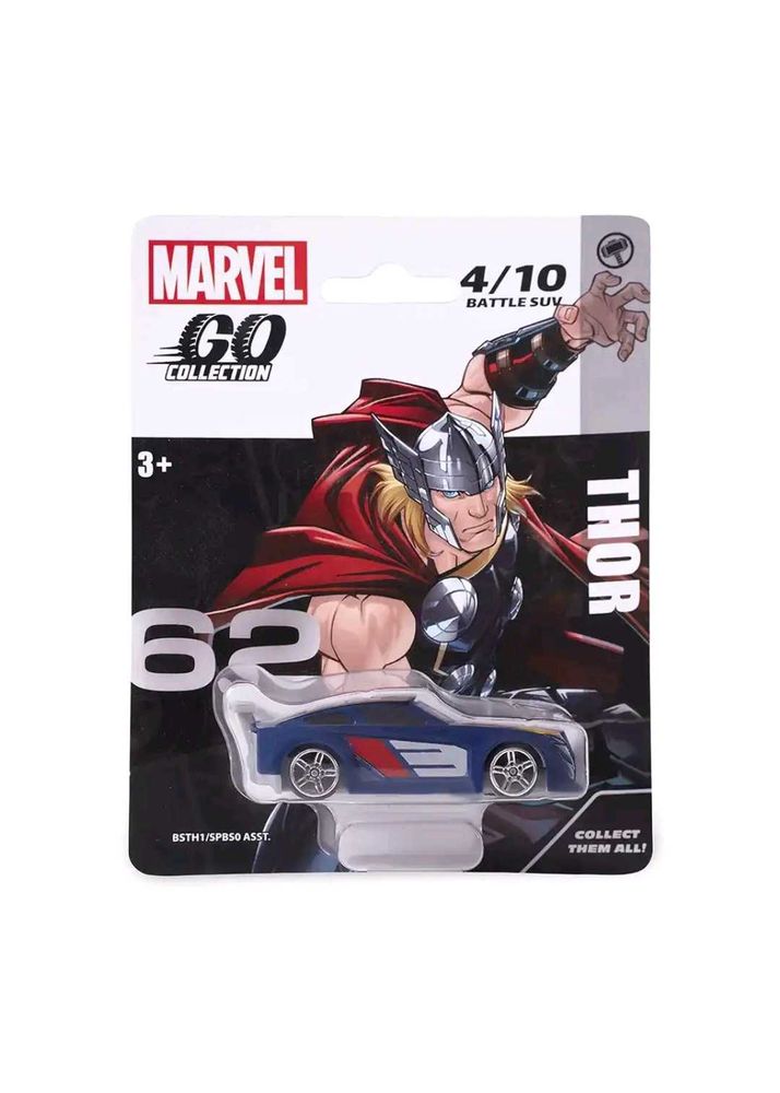 Hot Wheels Marvel GO Thor Battle SUV 4/10