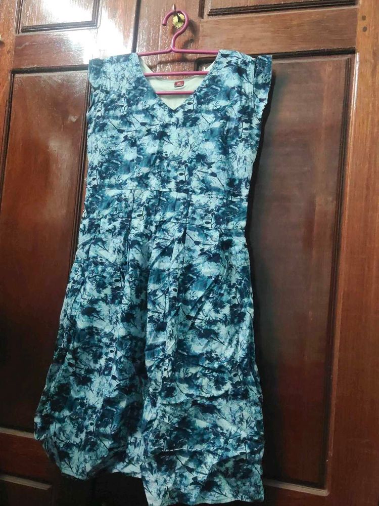 V Neck Mini Dress