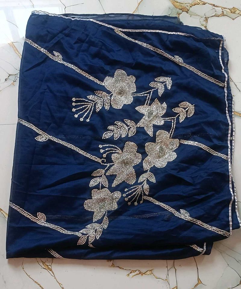 Squins Hand Work Saree