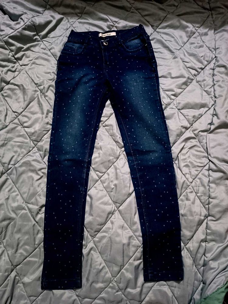 Dark Wash Denim Jeans