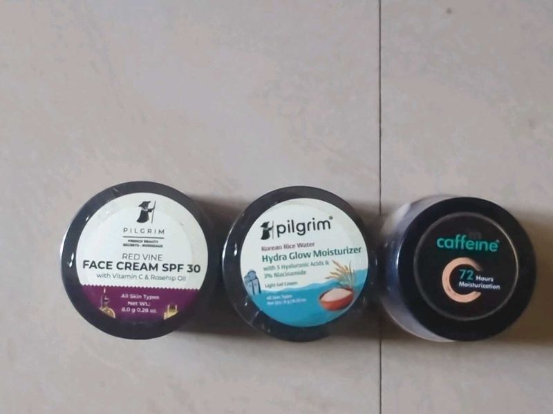 Pilgrim &amp; Caffeine Moisturizers